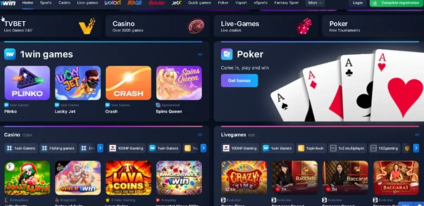 1win online casino